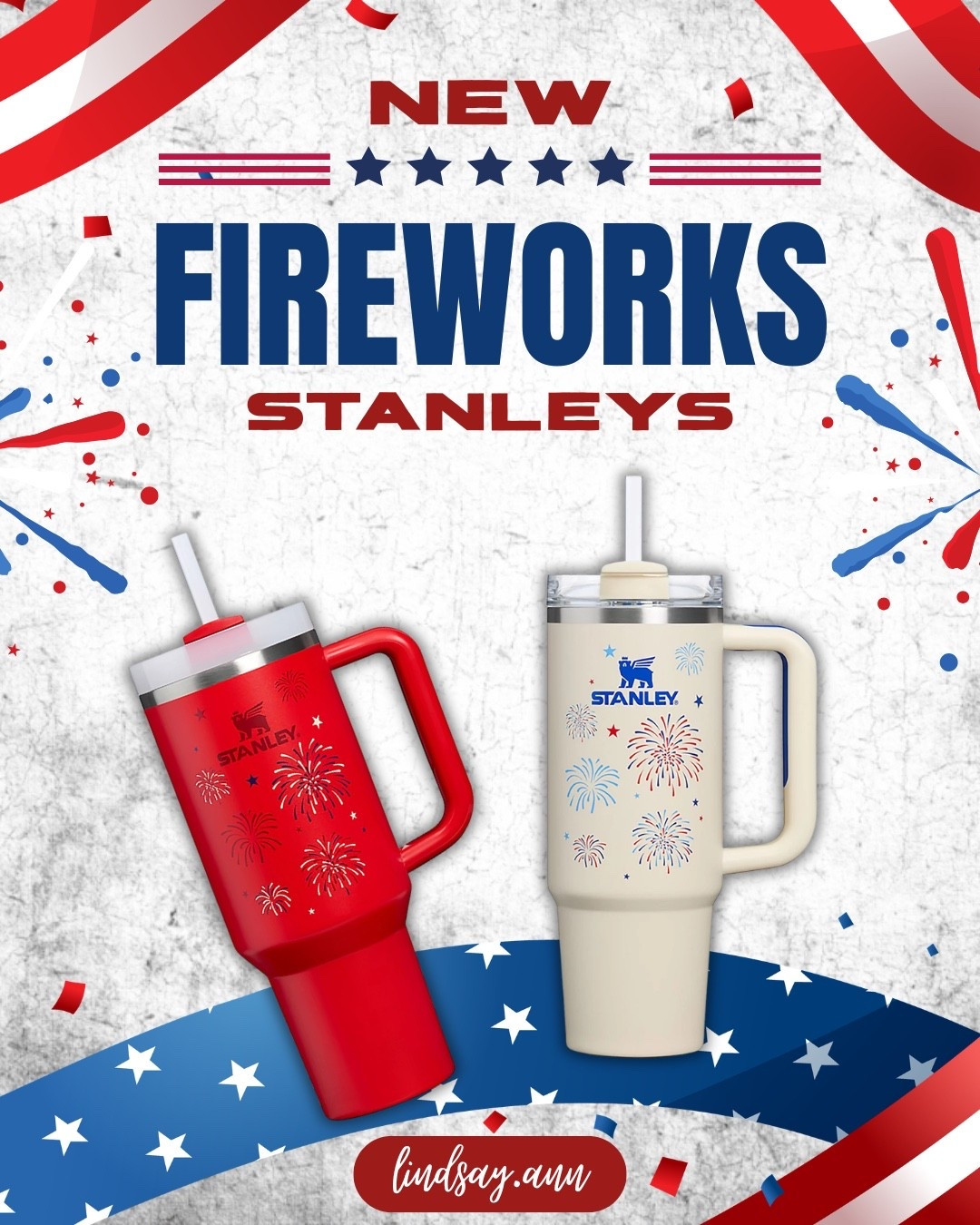 🎇 New Stanley designs perfect for summer celebrations 🎆