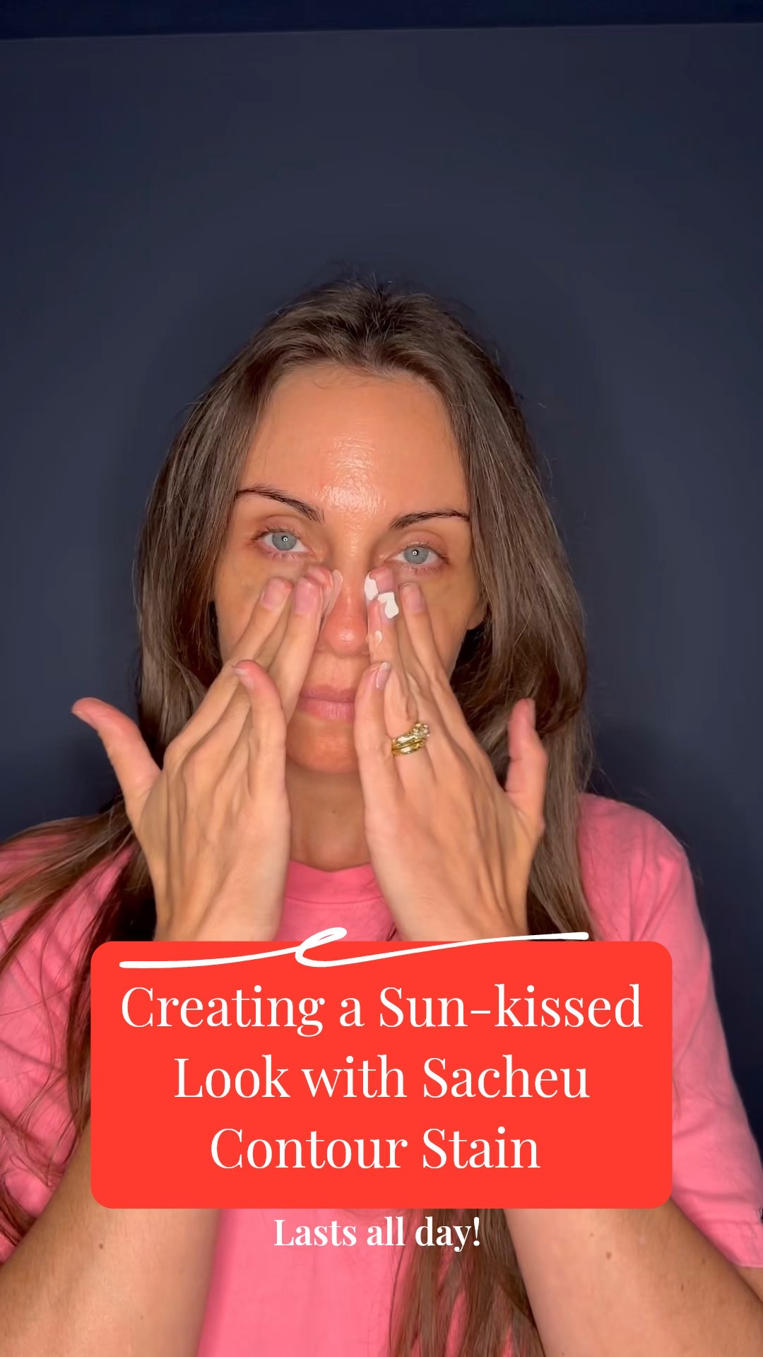 Sun-kissed makeup using Sacheu contour stain. Lasts all day. Very impressed! 

#LTKStyleTip #LTKSaleAlert #LTKBeauty