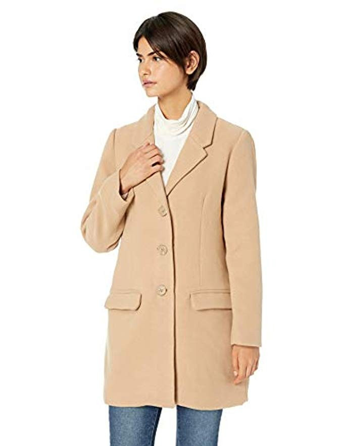 BB Dakota Women's Whiskey Business Twill Coat | Amazon (US)