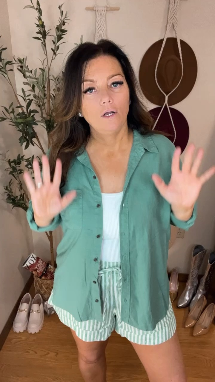 These sets are amazing! I love how easy they are. The fit is tts and will definitely be a staple this spring and summer! 

#LTKSeasonal #LTKSpringSale #LTKstyletip