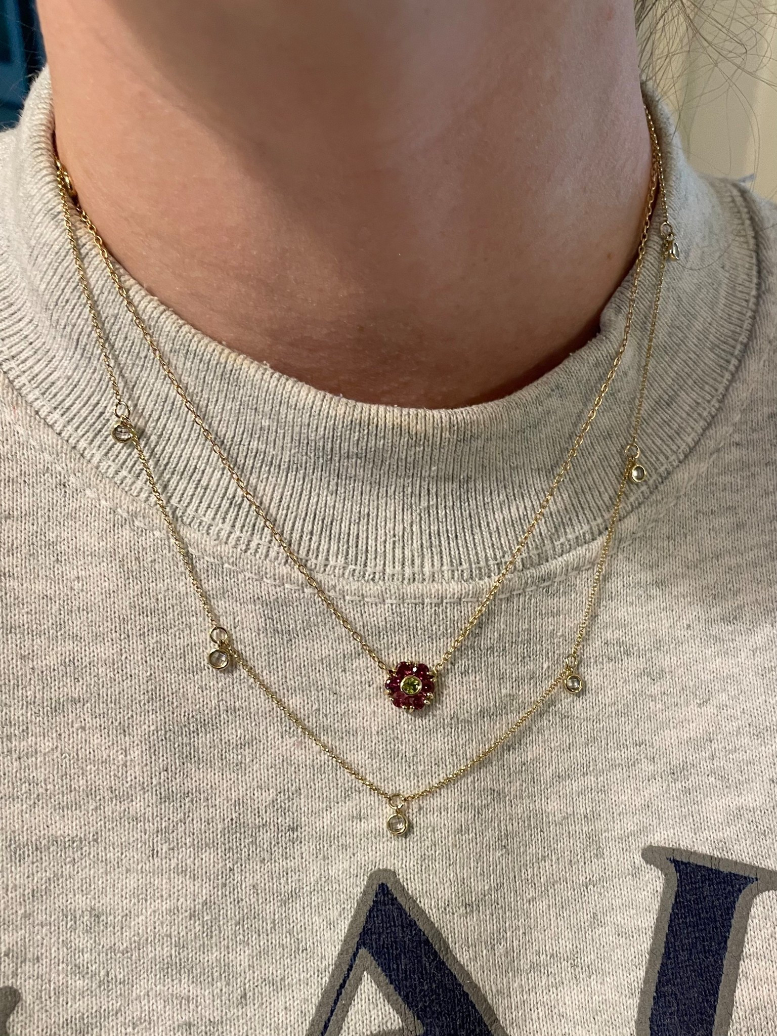 Love this gold station charm necklace for layering!

#LTKSeasonal #LTKStyleTip #LTKFindsUnder50