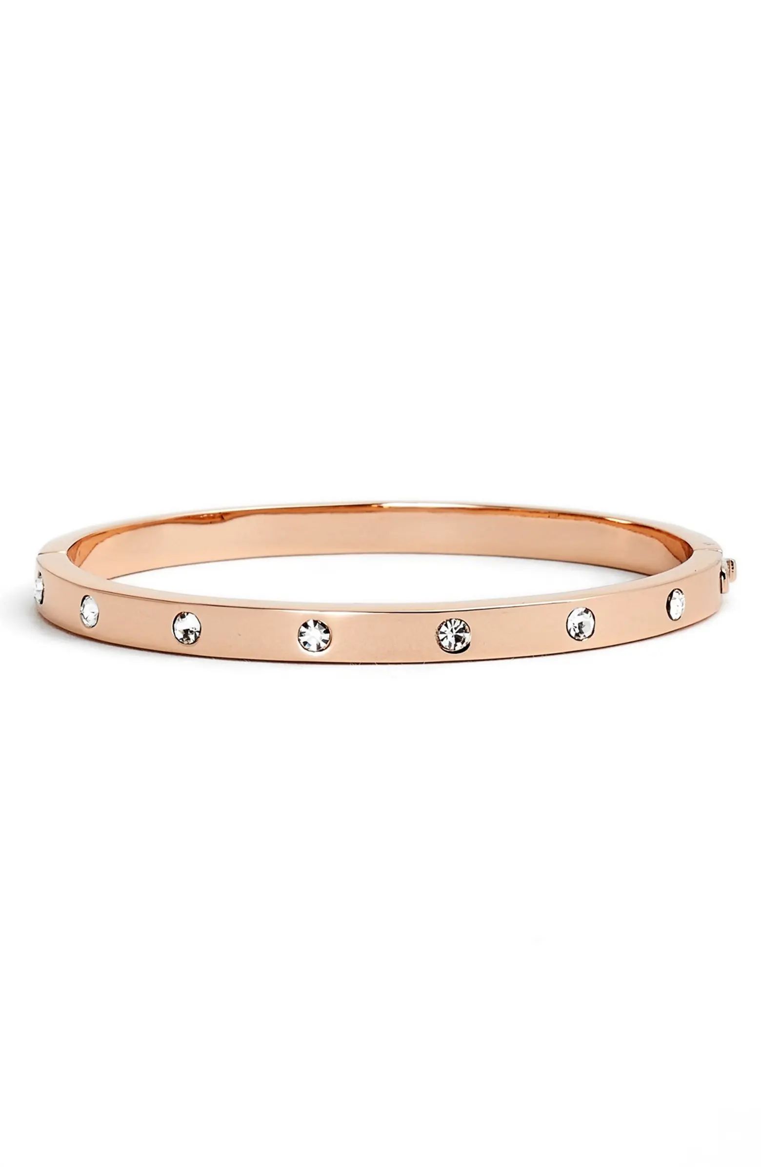 kate spade new york crystal hinge bangle | Nordstrom | Nordstrom