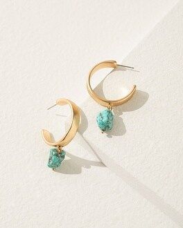 Turquoise Hoop Earrings | Chico's