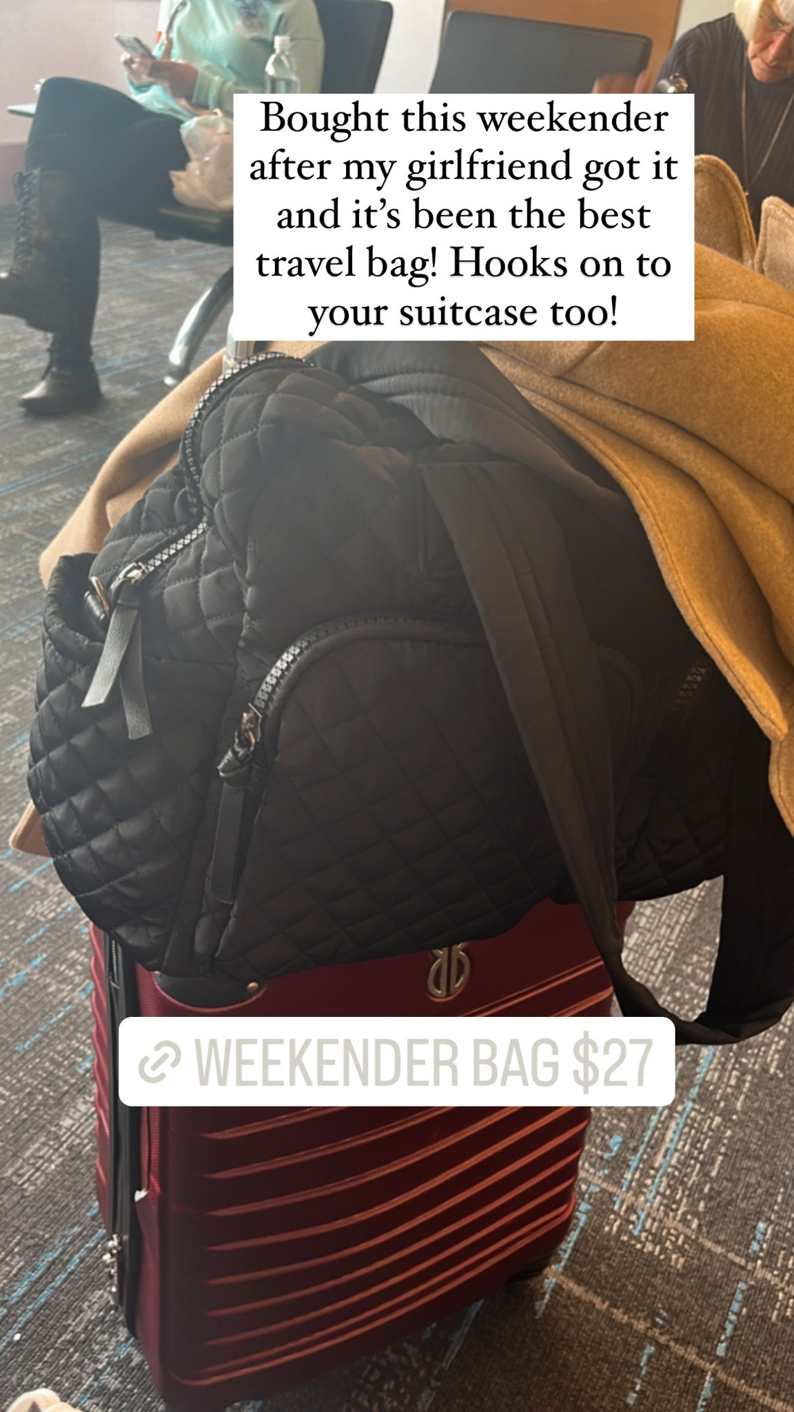 Weekender bag! 

#LTKSeasonal #LTKtravel #LTKunder50