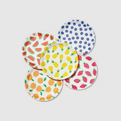 Fruit Punch Small Plates (10 per pack) | Target