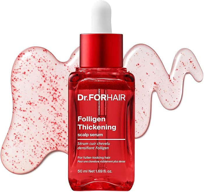 Dr.FORHAIR Folligen Thickening Scalp Serum 1.7 oz | Biotin Density Serum for Thicker, Fuller-Look... | Amazon (US)