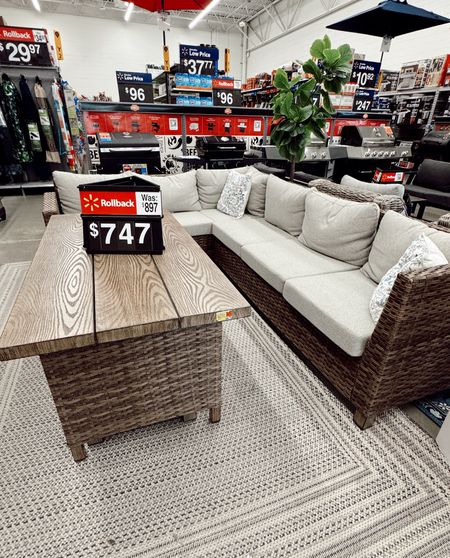 4-Piece Wicker Outdoor Patio Set @walmart / Sectional, Table, and Bench Seat for $750 (save over $100!)

#LTKHome #LTKSaleAlert #LTKSeasonal