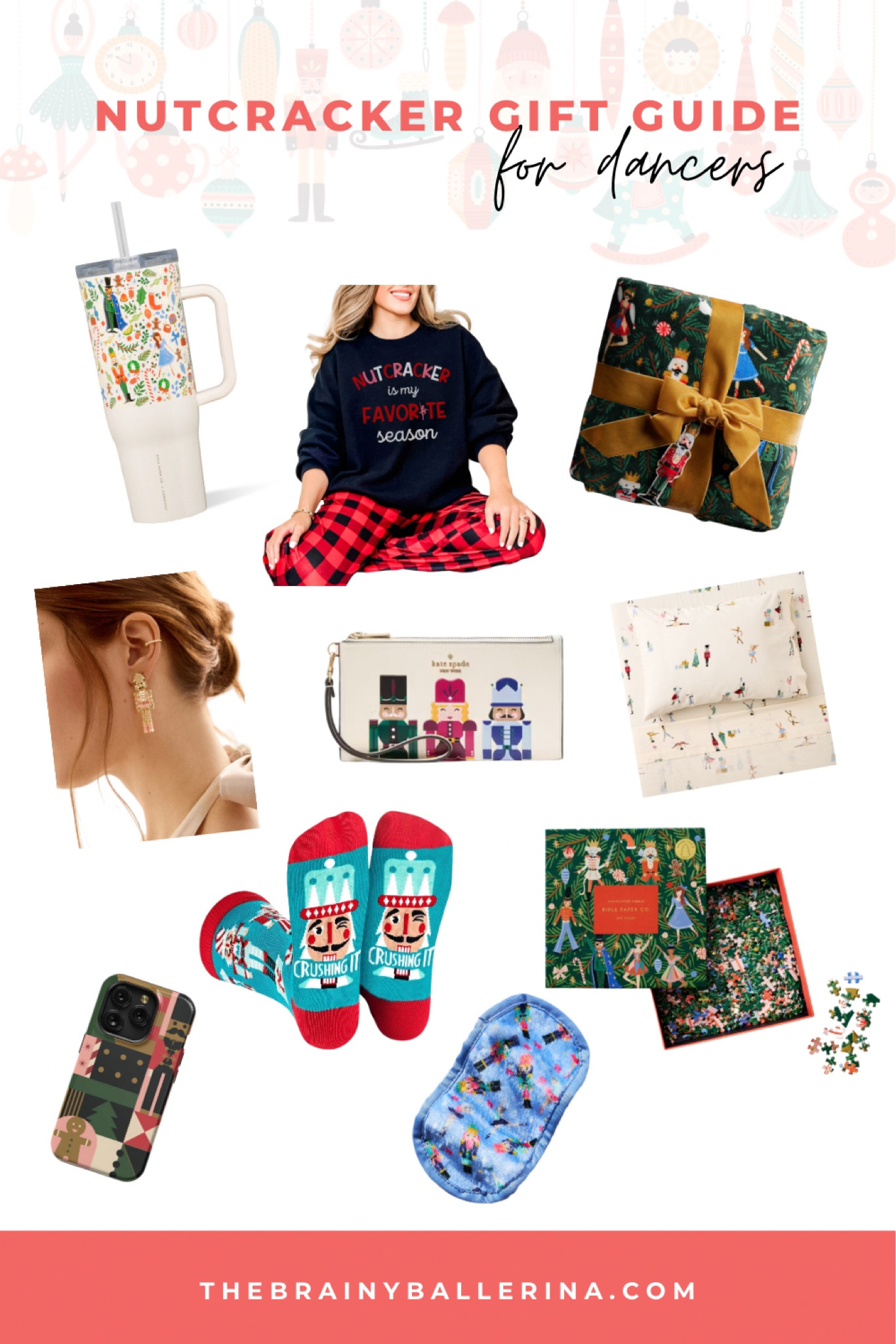 The Brainy Ballerina Nutcracker Gift Guide has something for every dancer on your list!


#LTKSeasonal #LTKGiftGuide #LTKHoliday