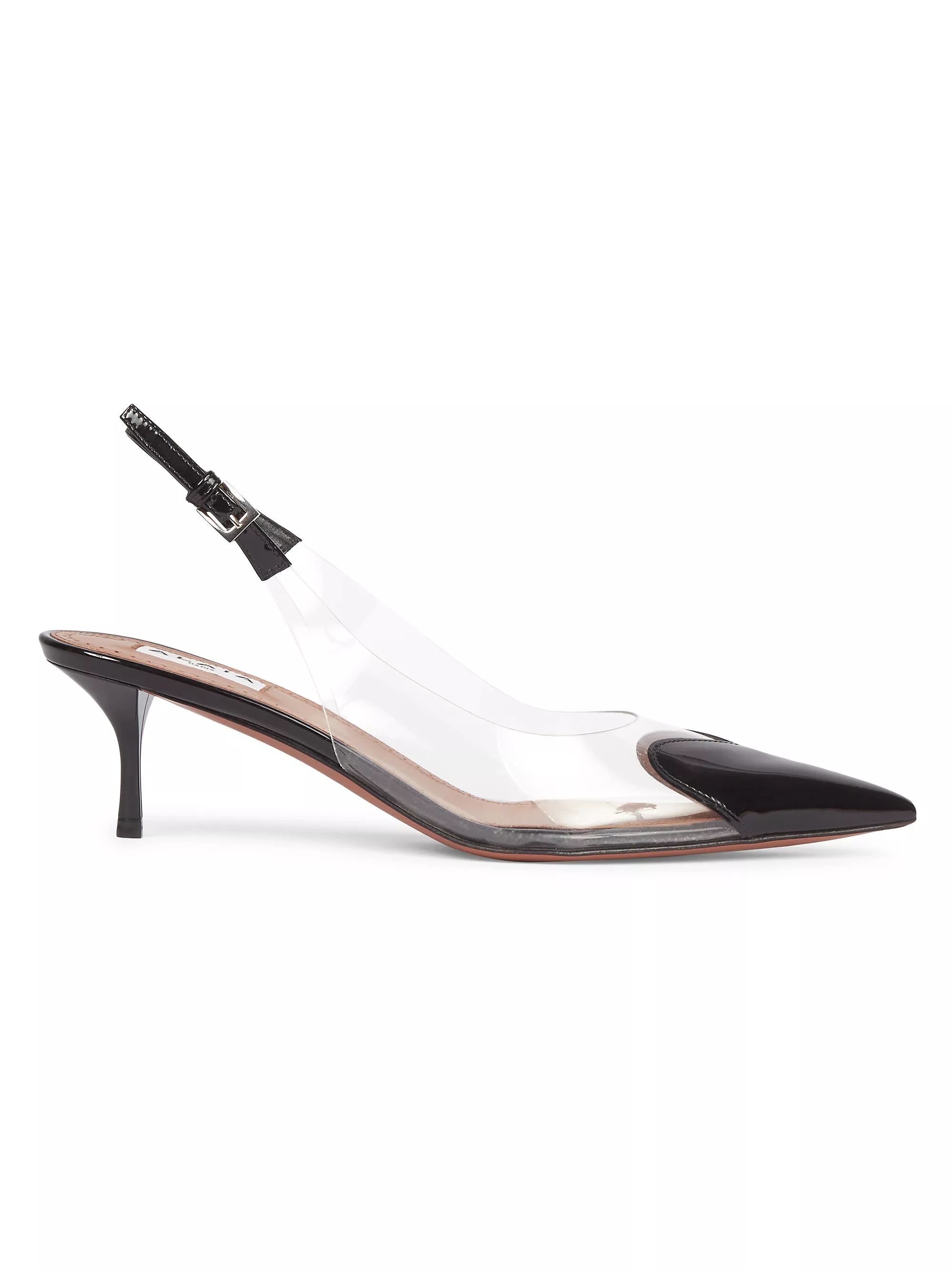 55MM Slingback Heart Pumps | Saks Fifth Avenue