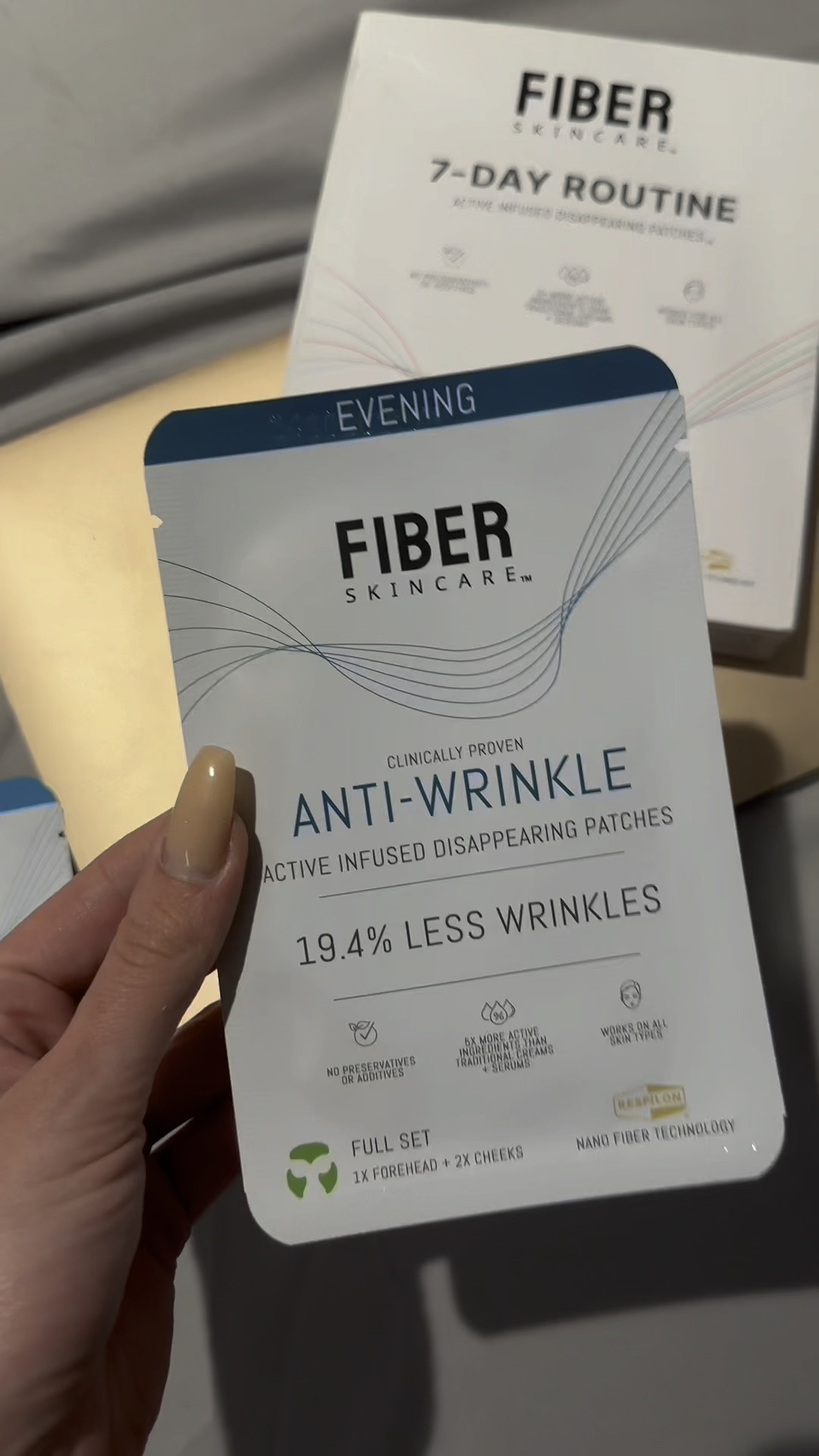 Unlock youthfulness with Fiber Skincare’s Anti-Wrinkle Patches! 🌟 Harnessing nanofiber technology and concentrated ingredients, these patches deliver visible results in just 7 days. Embrace ageless beauty now! 💖💆‍♀️

 #FiberSkincare #AntiWrinklePatches #VisibleResults #AgelessBeauty

#LTKVideo #LTKover40 #LTKbeauty