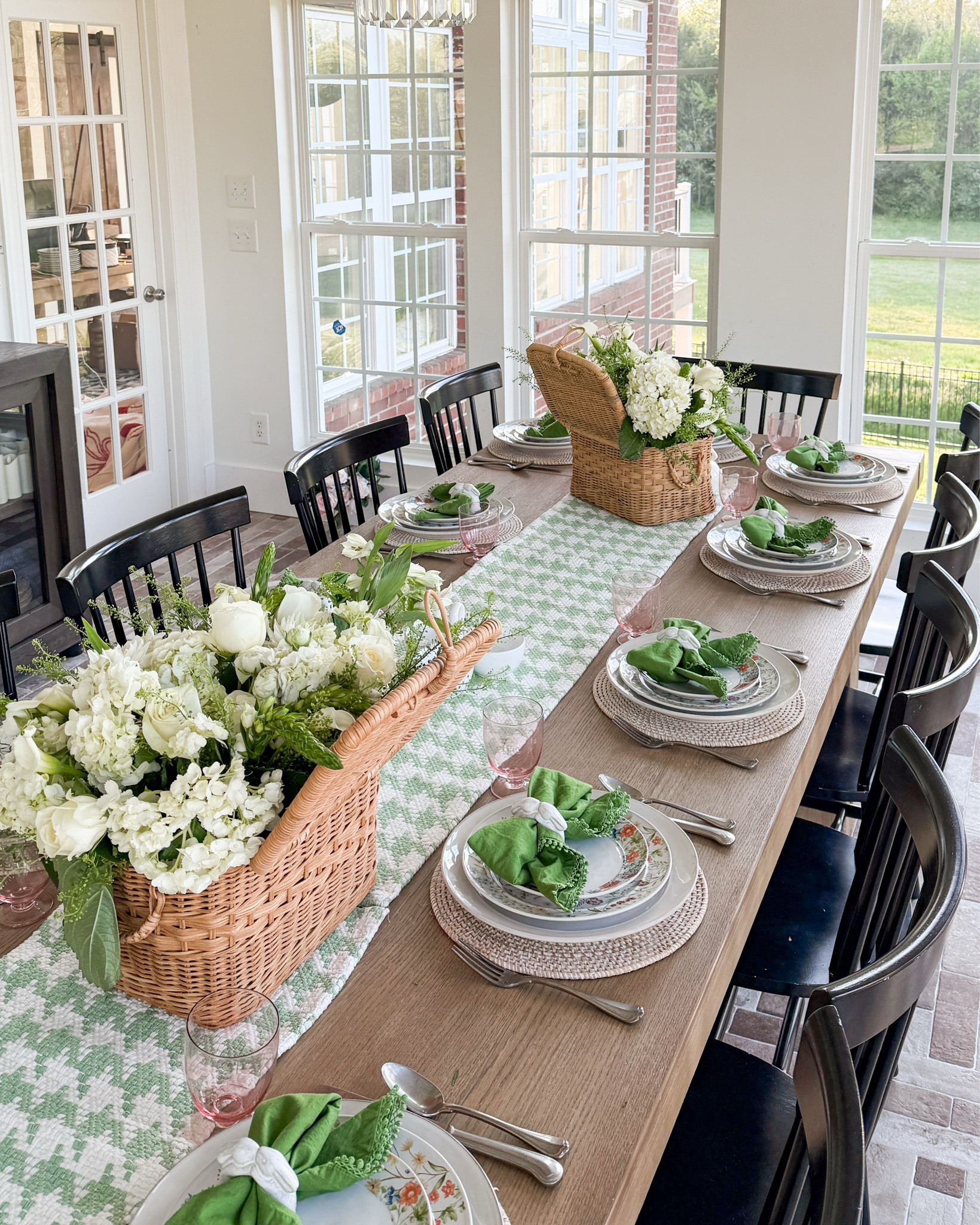 SWIPE ➡️ for all the pretty details! 

Getting ready for a busy weekend with friends and family for Easter! These dishes from Pottery Barn are stunning and I used some solid Amazon finds to make the table feel extra special. What are your Easter weekend plans? 🐰🐣

Easter, spring, dinner table decor, table setting, Tablescape centerpiece, Picnic basket, Target finds, Pottery barn dishes, Amazon furniture finds, boy mom, mom of 4, hostess ideas, active lifestyle, home organization, tall girl friendly fashion, Samantha Bauchmann

#LTKParties #LTKSeasonal #LTKWatchNow #LTKHome