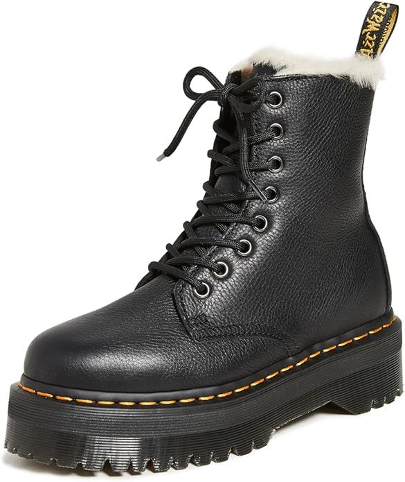 Dr. Martens Women's Jadon FL 8 Eye Boots | Amazon (US)