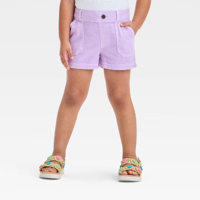 Toddler Girls' Twill Shorts - Cat & Jack™ | Target