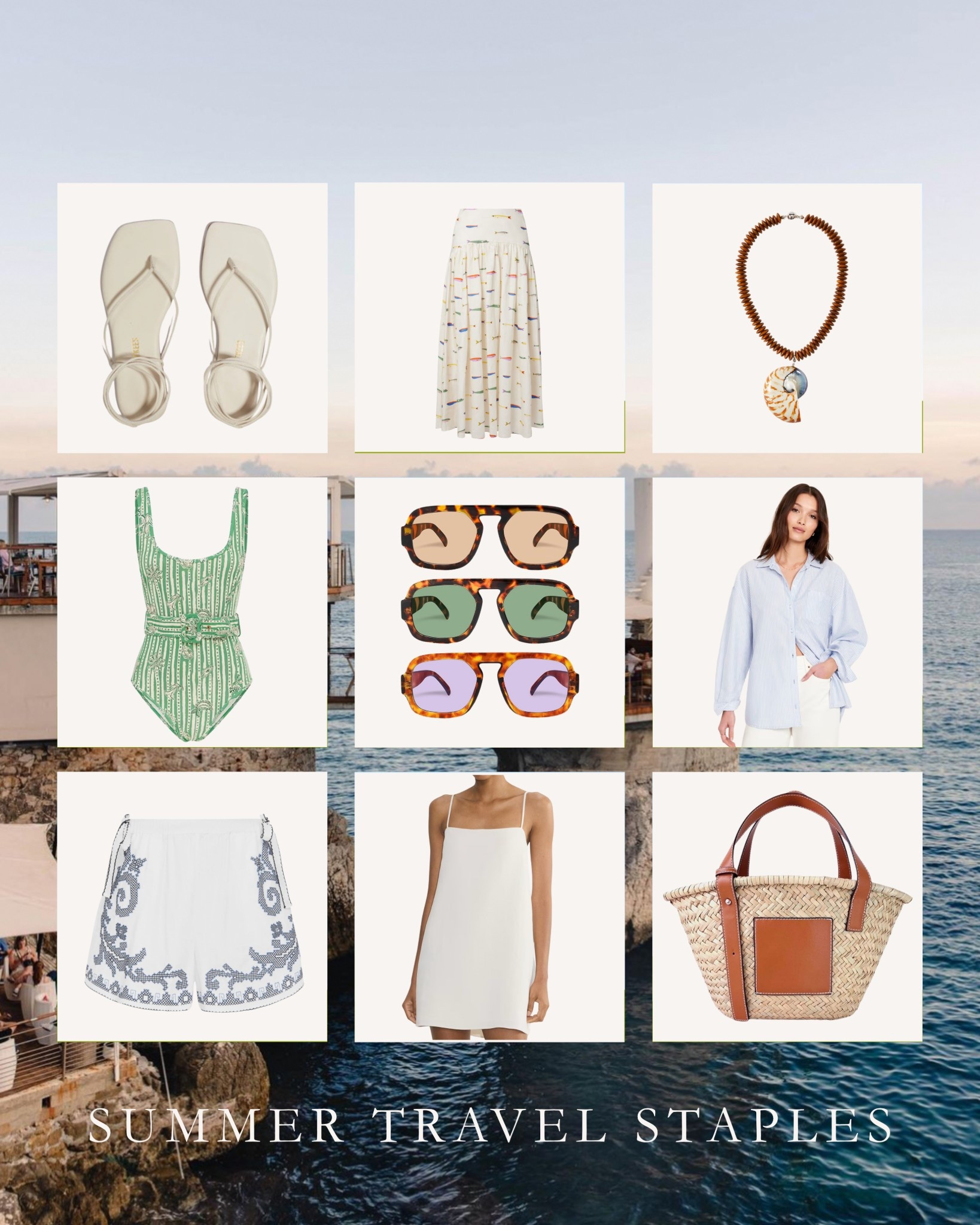 9 travel staples that are on my packing list this summer

#LTKTravel #LTKSummerEdit #LTKStyleTip