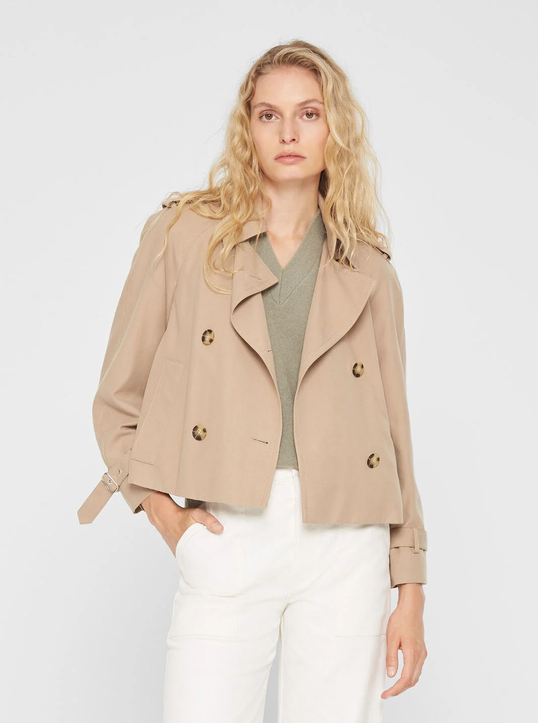 Soft Cropped Trench | Club Monaco (Global)