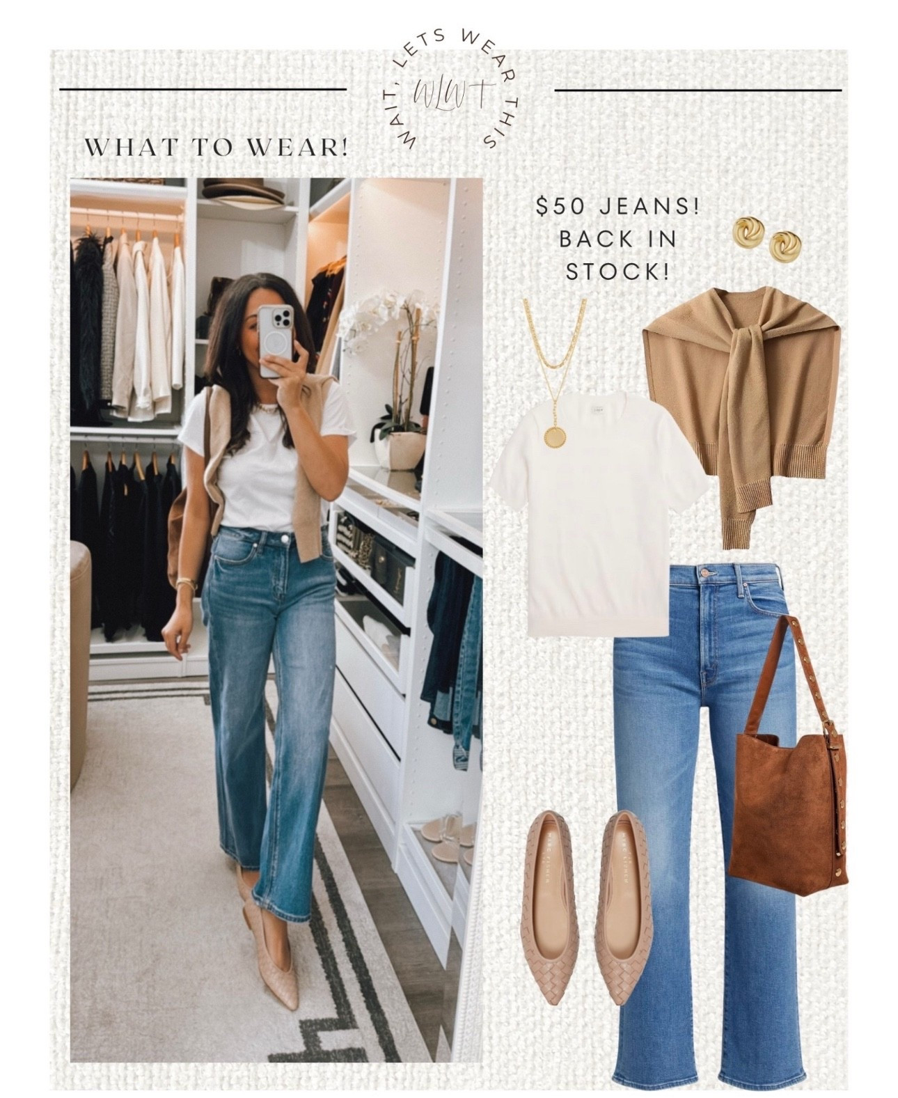 My favorite jeans are back in stock! ⭐️ fit TTS wearing in the 28-inch inseam 

#LTKOver40