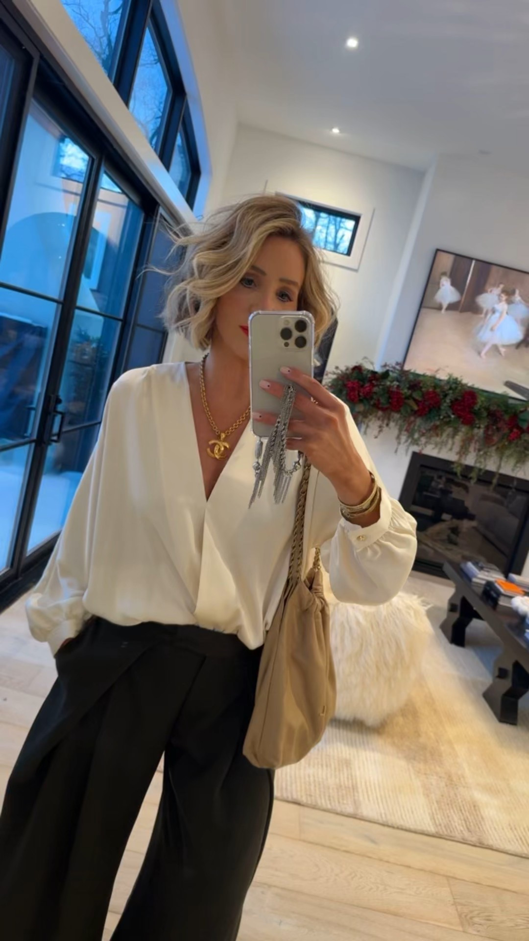 Chic elevated casual vibes from Zara 😍😍😍 wearing mediums .. could have done a small in top 