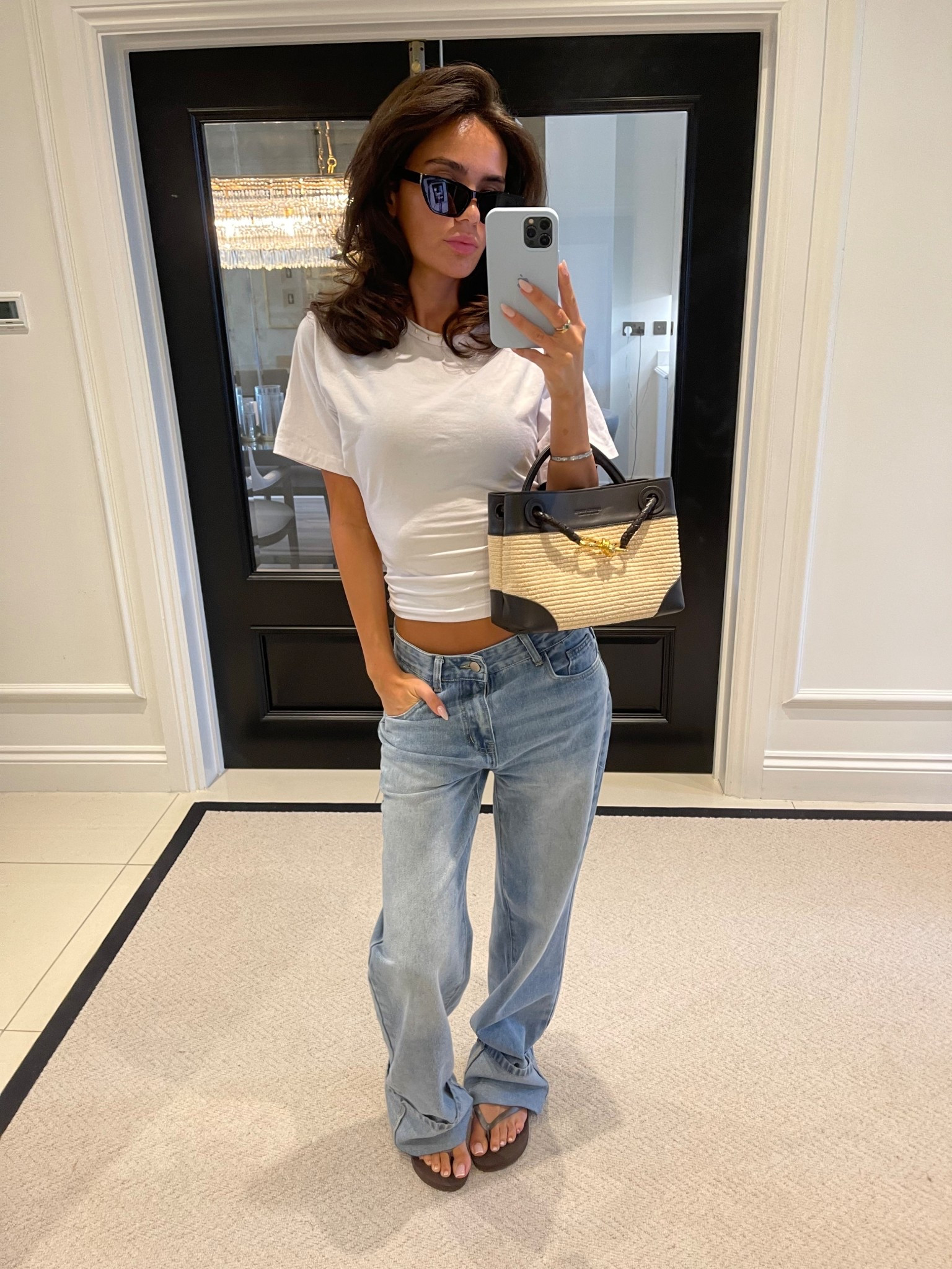 Obsessed with this basic fit 🩵