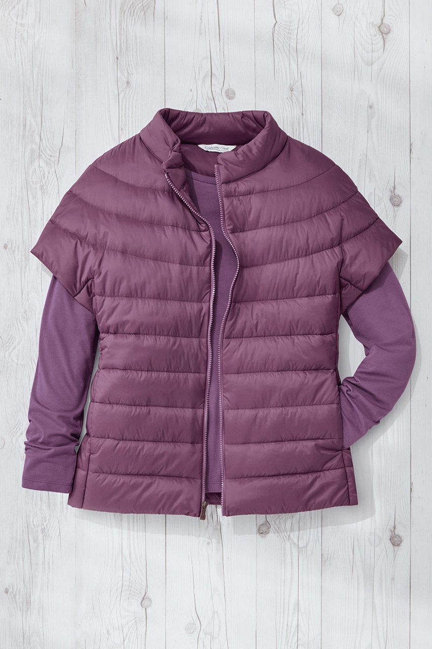 WanderLite™ Cap-Sleeve Puffer Vest | Coldwater Creek