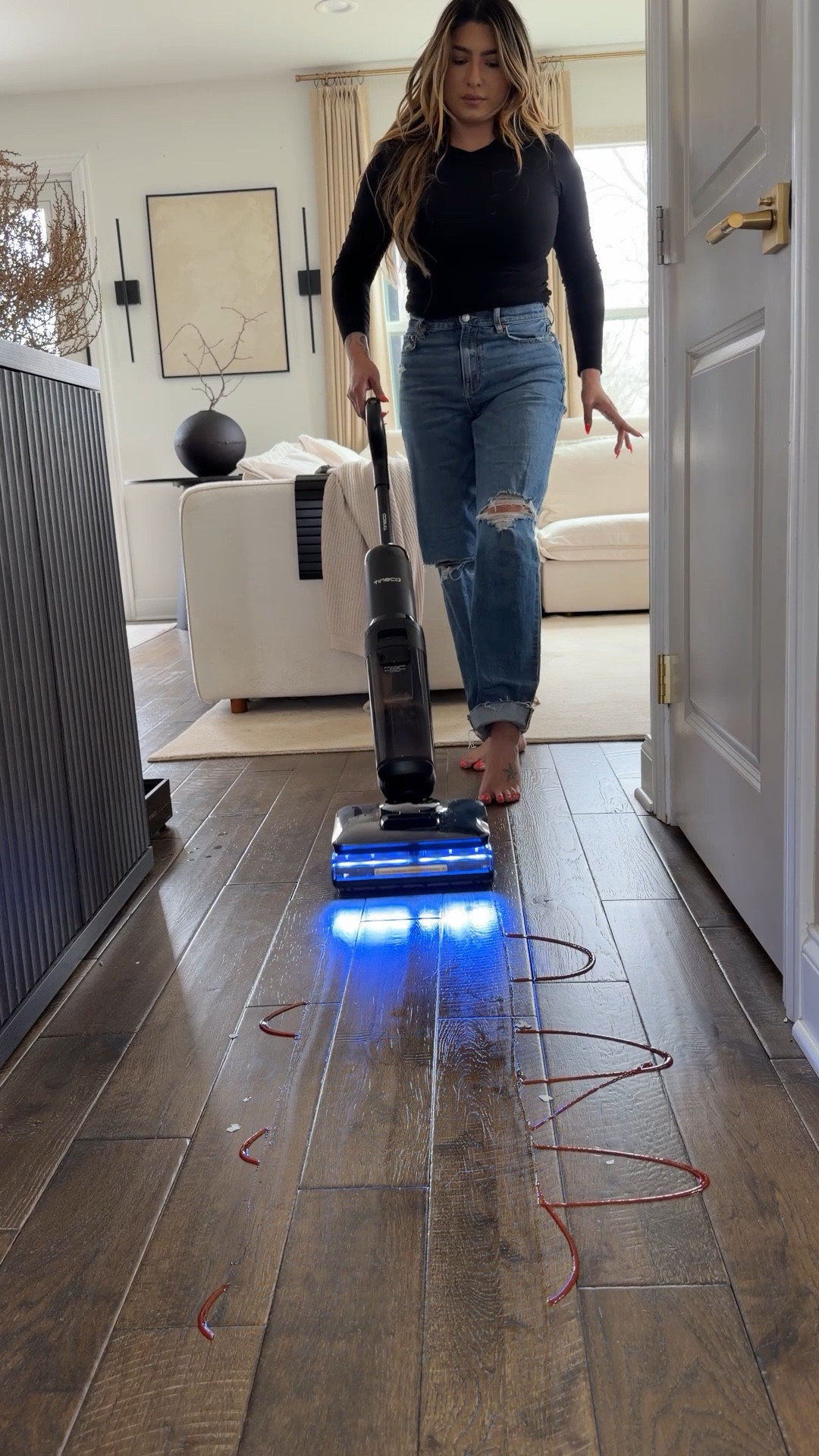This wet/dry Vac is literally my best friend and go to when accidents happen or my floor needs a deep clean.@Tineco Floor One S7 Stretch Steam Cordless Wet Dry Vacuum Steam Mop Has all of the features you need in one vacuum. 

•320℉ HyperSteam
•180° Lay-Flat
•Anti-Tangle Design
•FlashDry Self-Cleaning
•Up to 75 Min Runtime 

🚨Use code EMTCS7ST🚨



#LTKSaleAlert #LTKHome