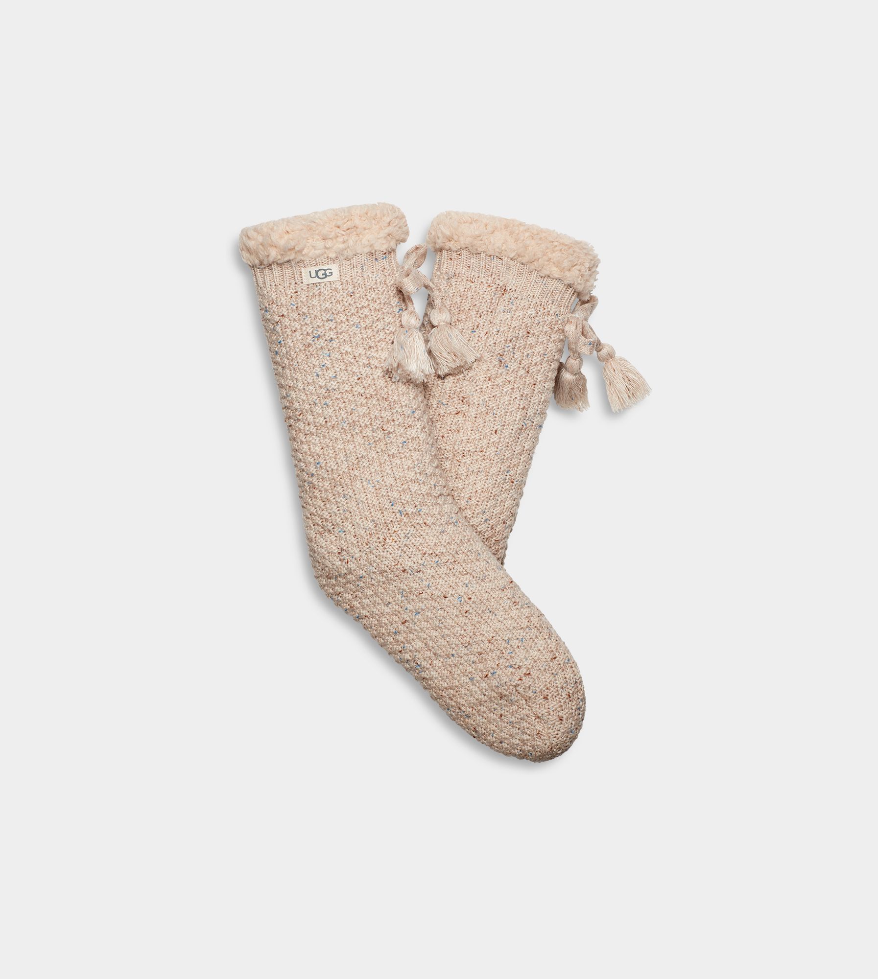 UGG Women's Nessie Fleece Lined Socks in Oatmeal | UGG (US)