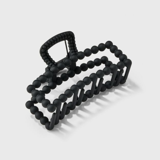 Rectangle Shape Jumbo Claw Hair Clip - Wild Fable™ Black | Target