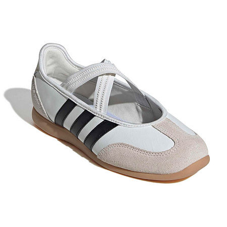 adidas Barreda Mary Jane Womens Sneakers, 8 1/2 Medium, White | JCPenney