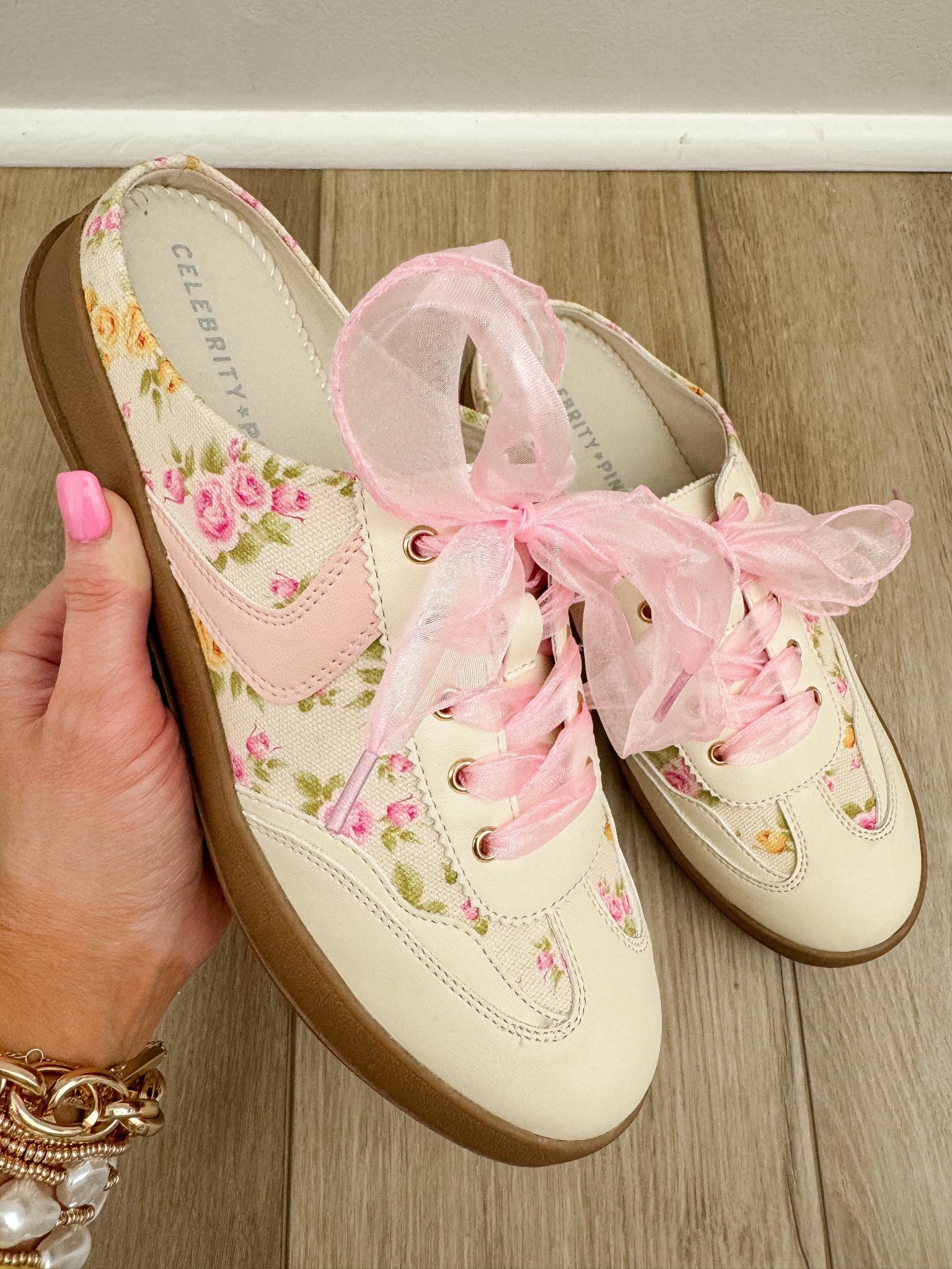 These new Walmart slip-on sneakers are SO cute 🌸👟 I love the floral detail and the soft pink laces—such a fun way to add something special to an everyday outfit. They’re lightweight, comfortable, and perfect for walking, running errands, or styling with jeans, dresses, or casual looks.

An affordable sneaker option that looks way more expensive than it is—definitely a spring must-have 💕

#WalmartShoes #WalmartFinds #SlipOnSneakers #AffordableFashion #SpringShoes #EverydaySneakers #LTKShoes #CasualStyle #CuteSneakers #WalmartStyle