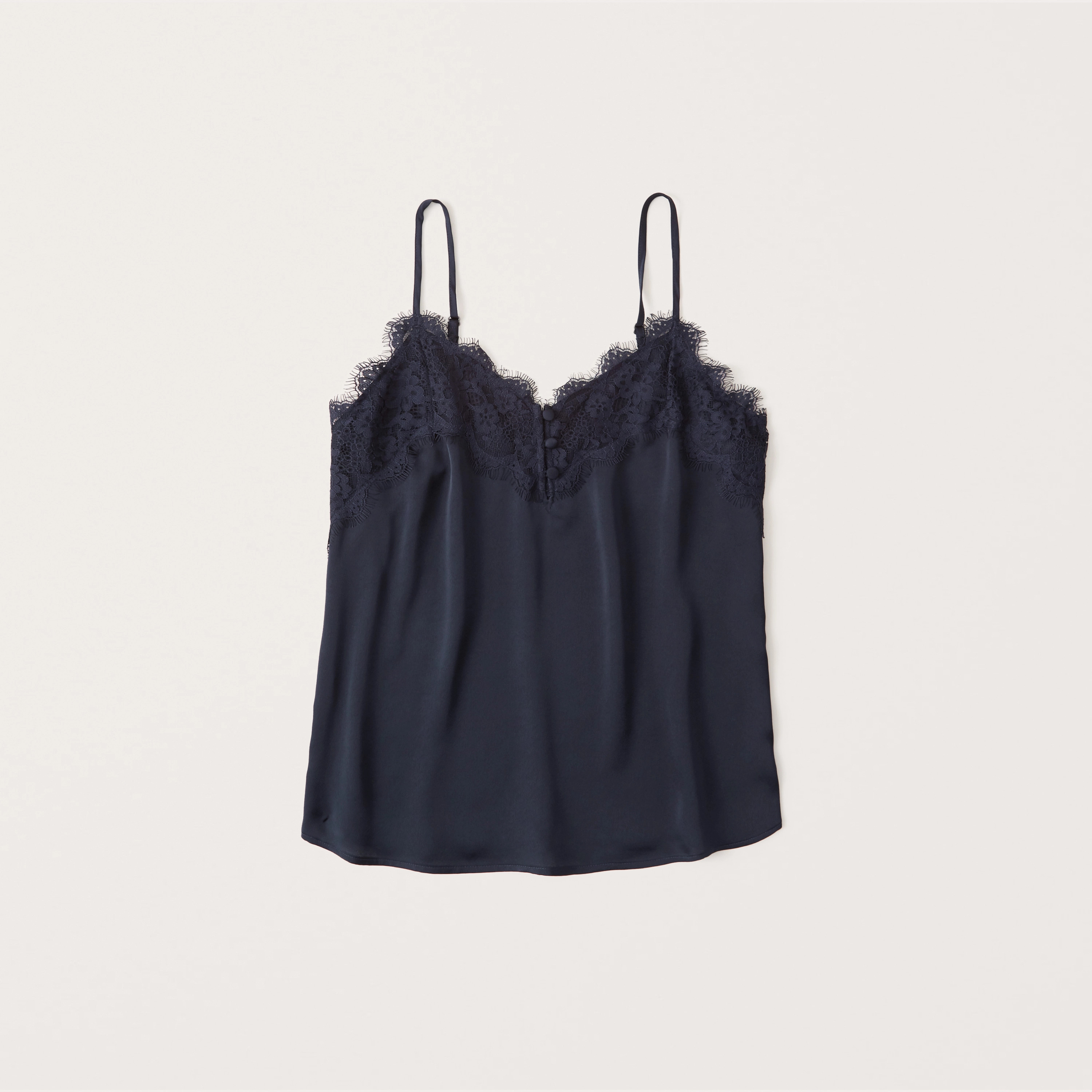 Lace Trim Cami | Abercrombie & Fitch (US)