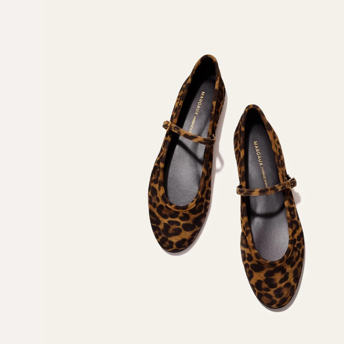 Leopard Suede Mary Jane Flat | The Demi Jane Margaux | Margaux