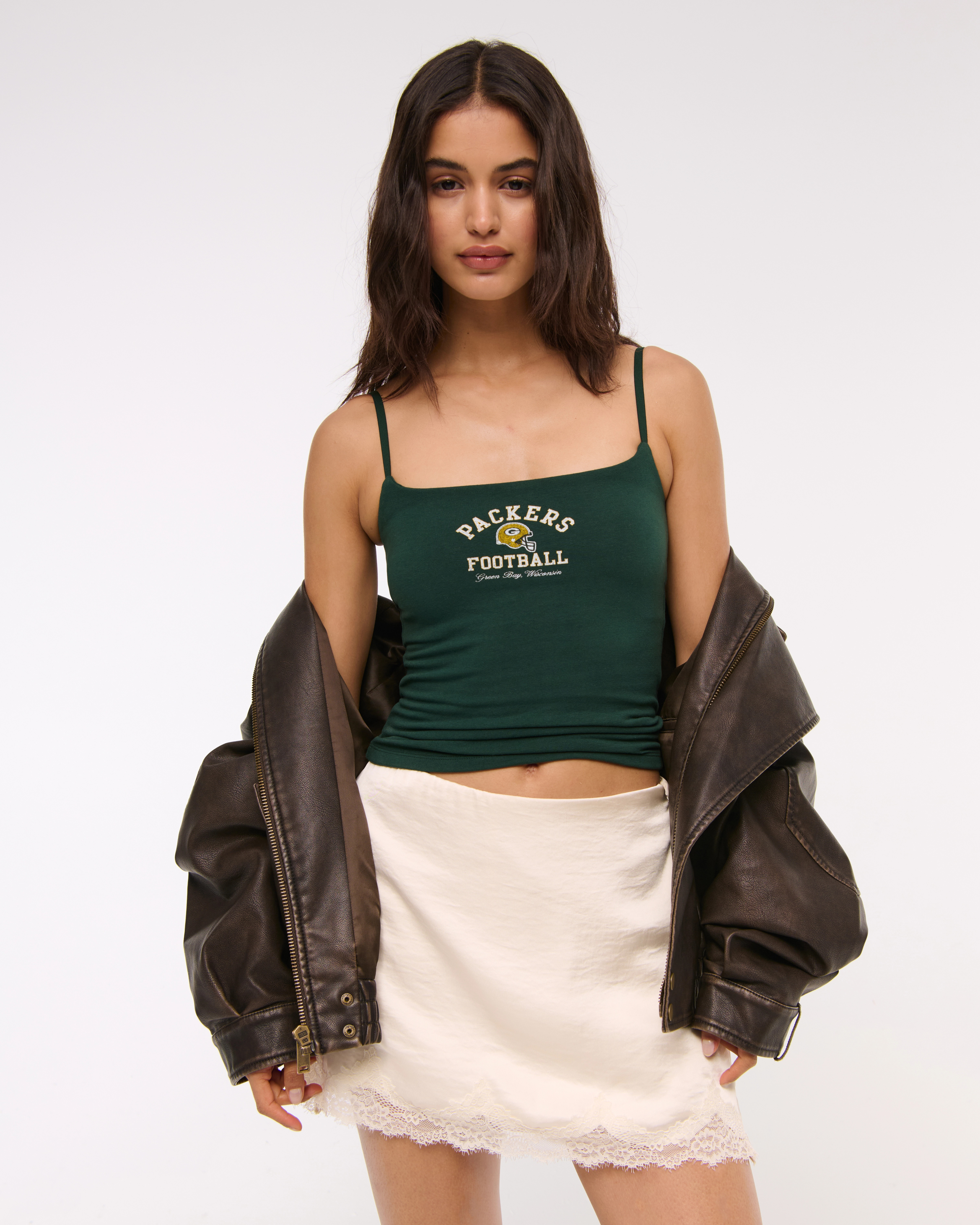 Green Bay Packers Bra-Free 90s Cami | Abercrombie & Fitch (US)