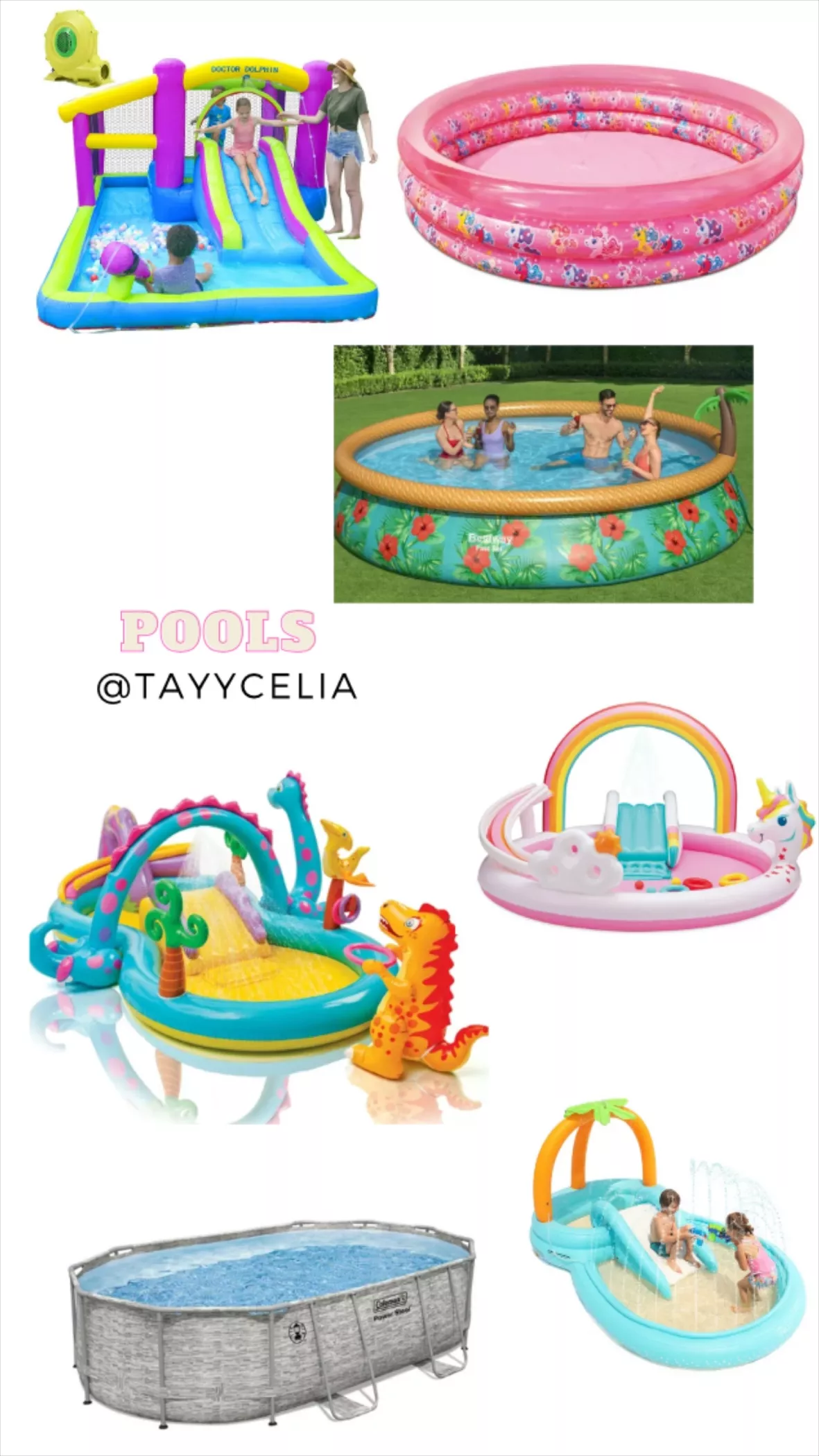 Bestway Fast Set Paradise Palms … curated on LTK | Swimmingpools