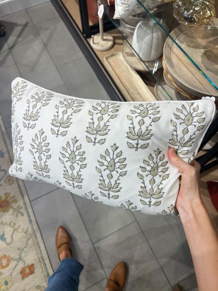Buy the full pillow or just the cover. This print is so fun, and the bolster is perfect for an armchair 

#LTKsalealert #LTKunder100 #LTKhome