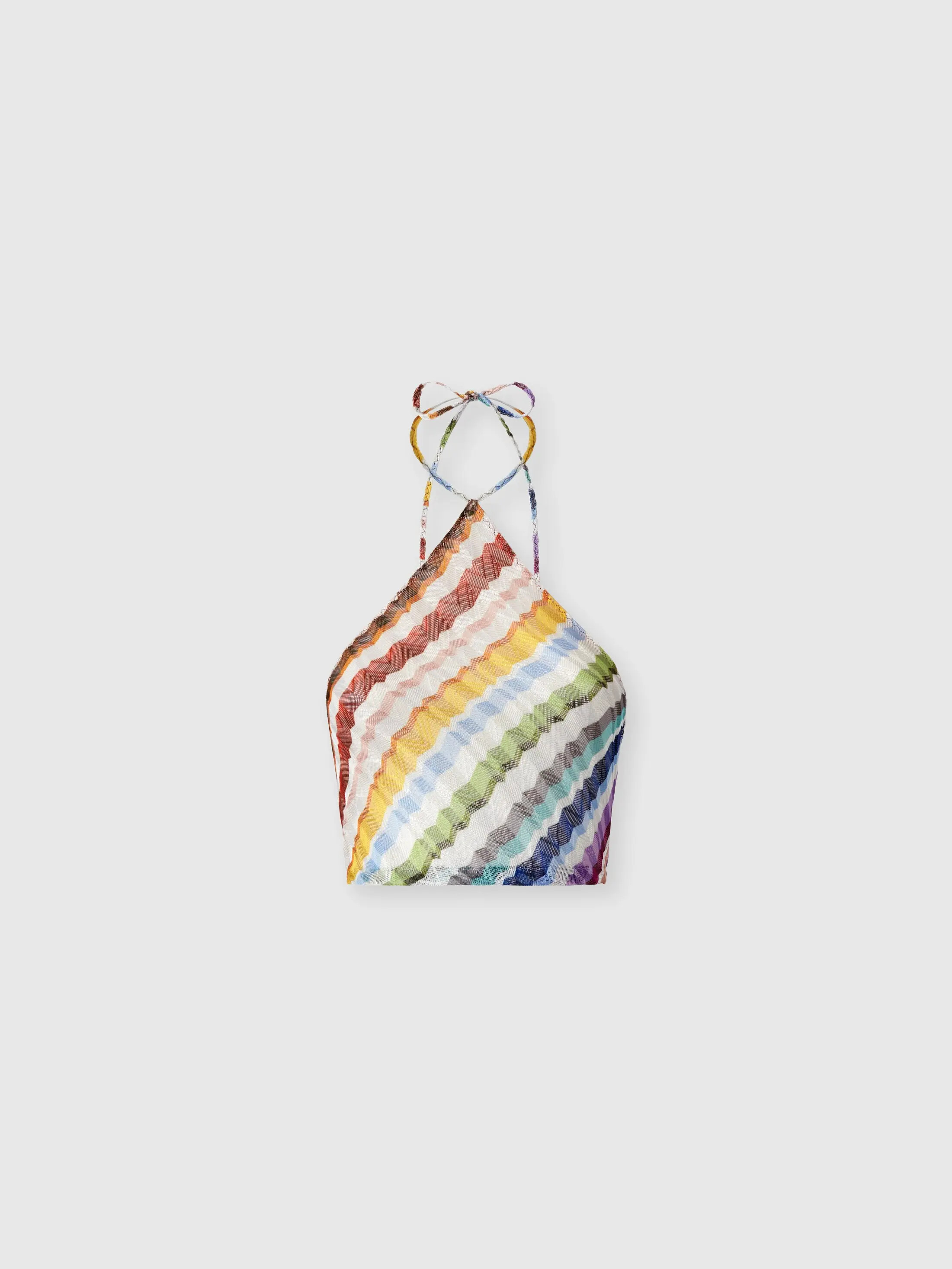 Missoni Zig Zag Tulle Halterneck Top (Women) | Nordstrom | Nordstrom