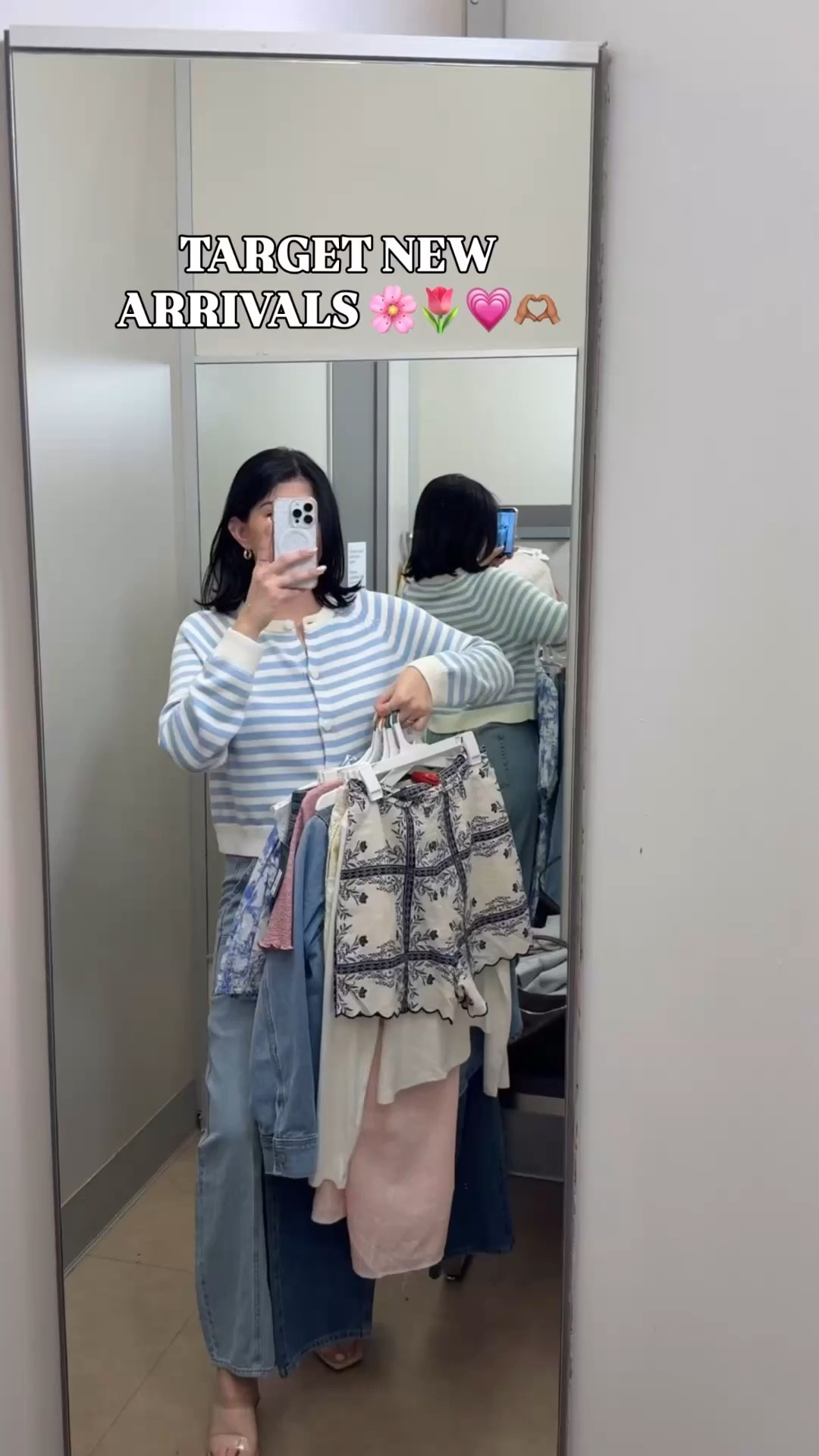 New arrivals try-on and I need to know which one is your favorite 🌸🍒🌺 

#LTKootd #LTKMidsize #LTKSeasonal