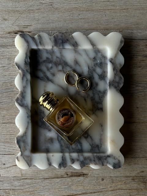 Viola Marble Scallop Marble Tray | Amazon (US)