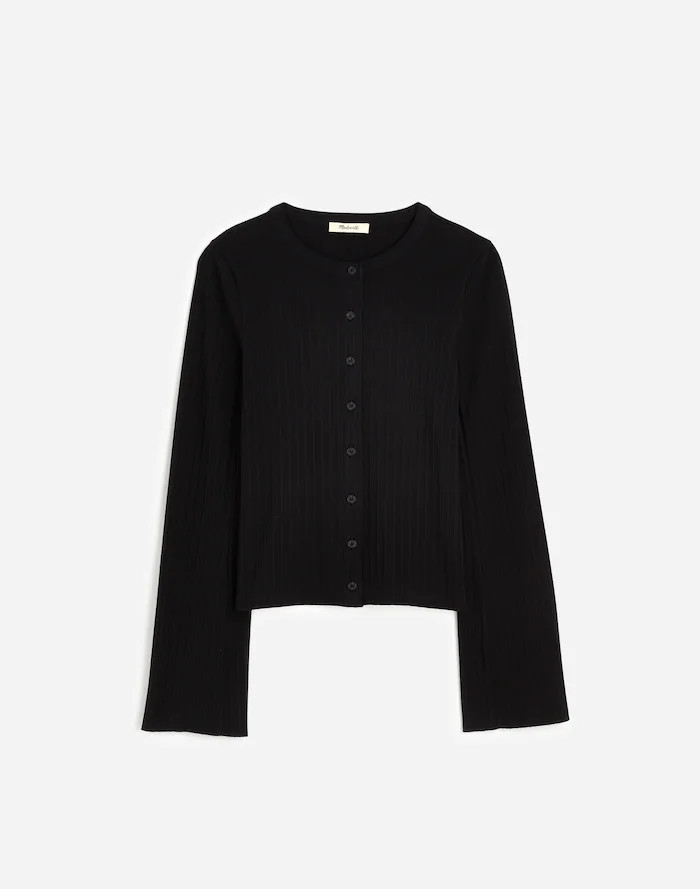 Flared-Sleeve Cardigan | Madewell