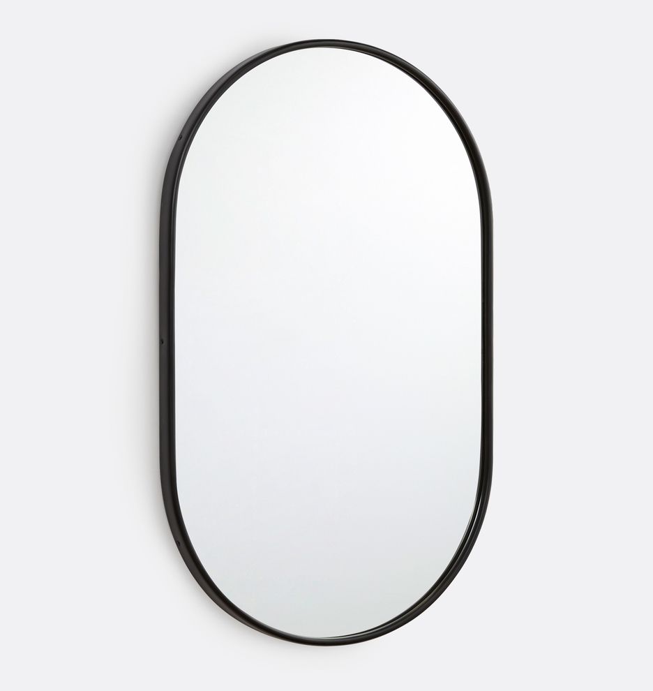 Pill Metal Framed Mirror | Rejuvenation