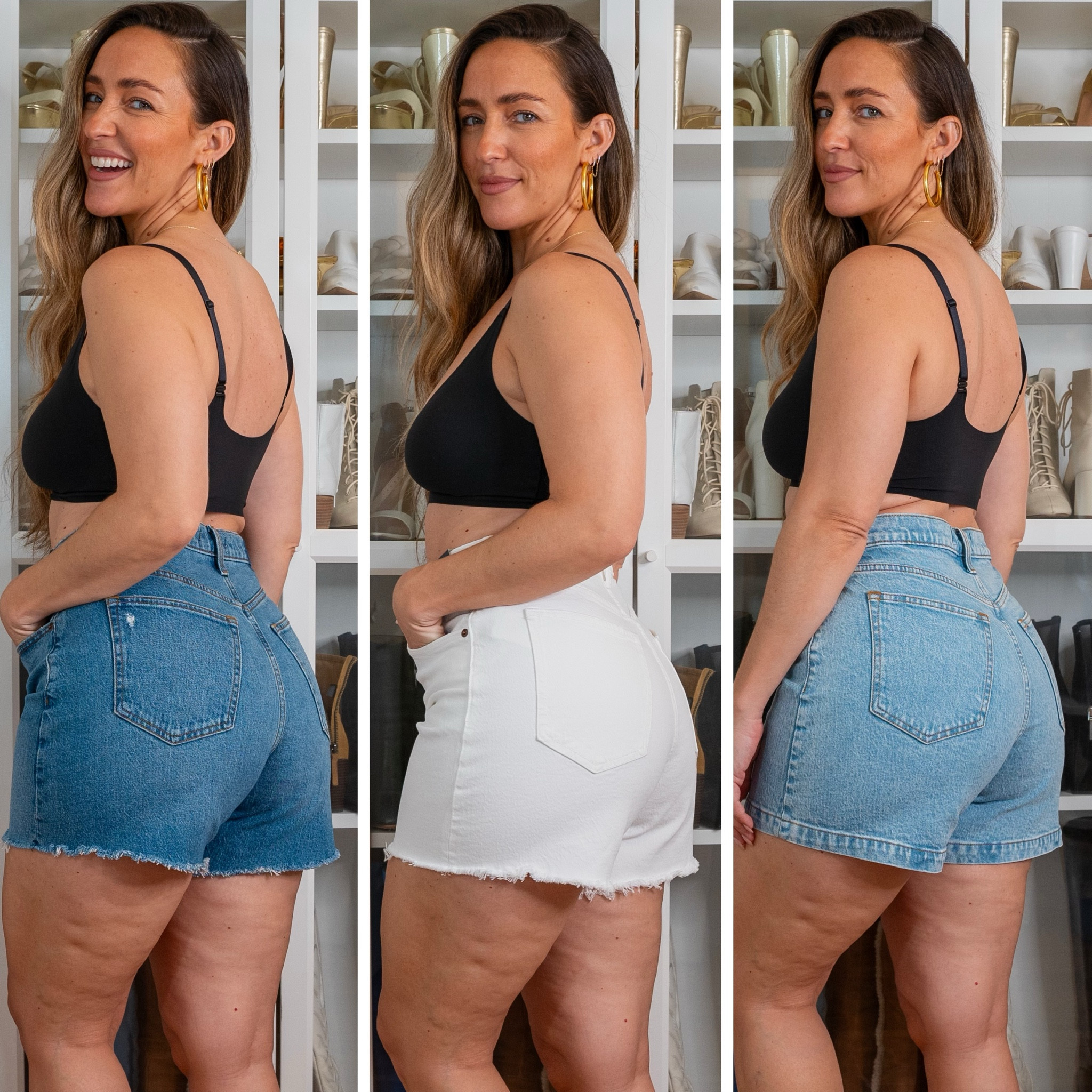 Runs TTS 
Wearing my normal size 29” (or size 8)

#LTKMidsize