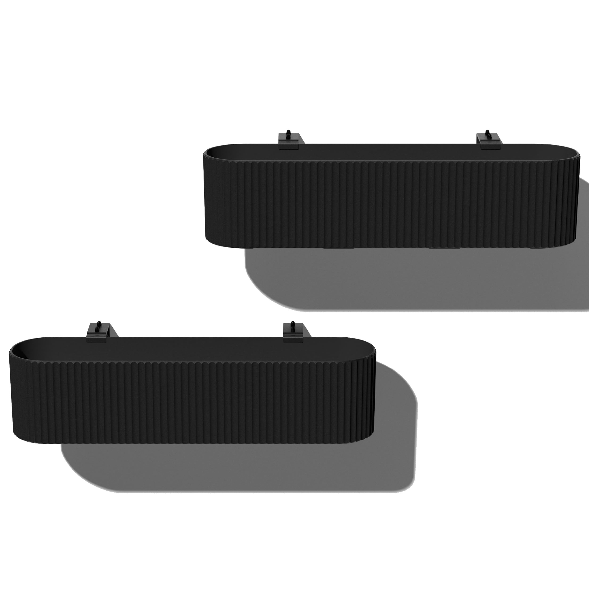 Veradek Demi Series Railing Planter - Hanging Planter Box for Windowsill/Balcony | Plastic-Stone ... | Amazon (US)