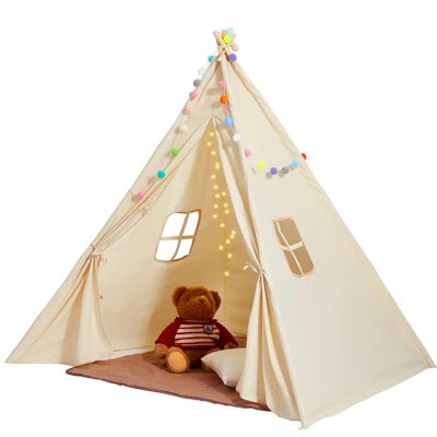 Kids Play Tent, Teepee Tent for Kids 1-5 Years Old, Tent | Wayfair Professional
