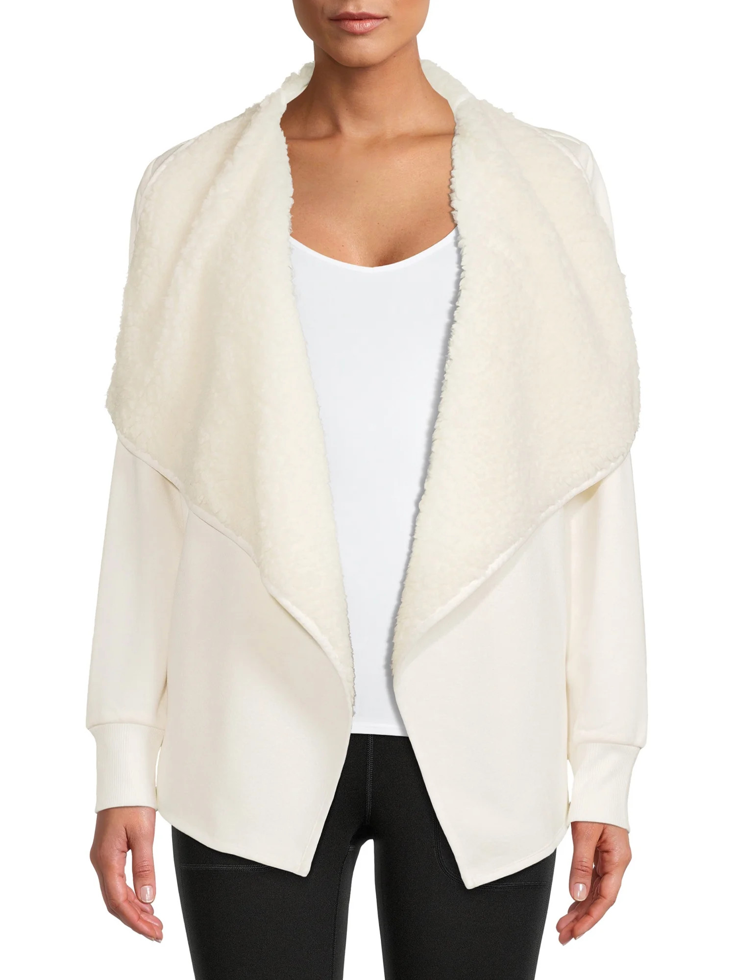 Avia Women's Sherpa Lined Cardigan | Walmart (US)