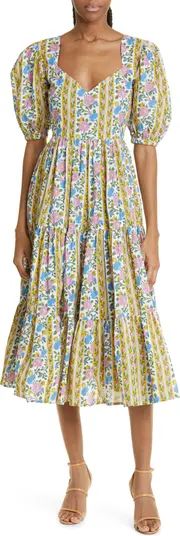 Maja Tiered Cotton Maxi Dress | Nordstrom