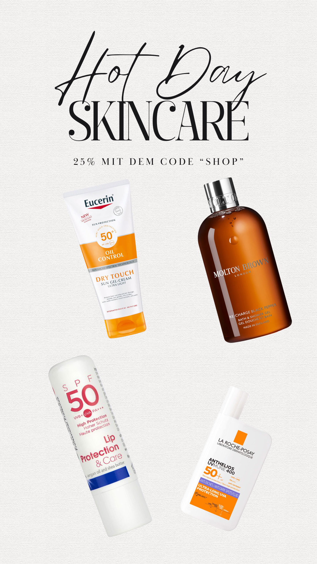 Jetzt wird es richtig heiß draußen und da es aktuell 25% mit dem Code SHOP bei LOOKFANTASTIC gibt, dachte ich mir, stelle ich euch mal ein paar gute Produkte für eure Skincare rein. 🥰 

 #LTKeurope #LTKstyletip #LTKsummer