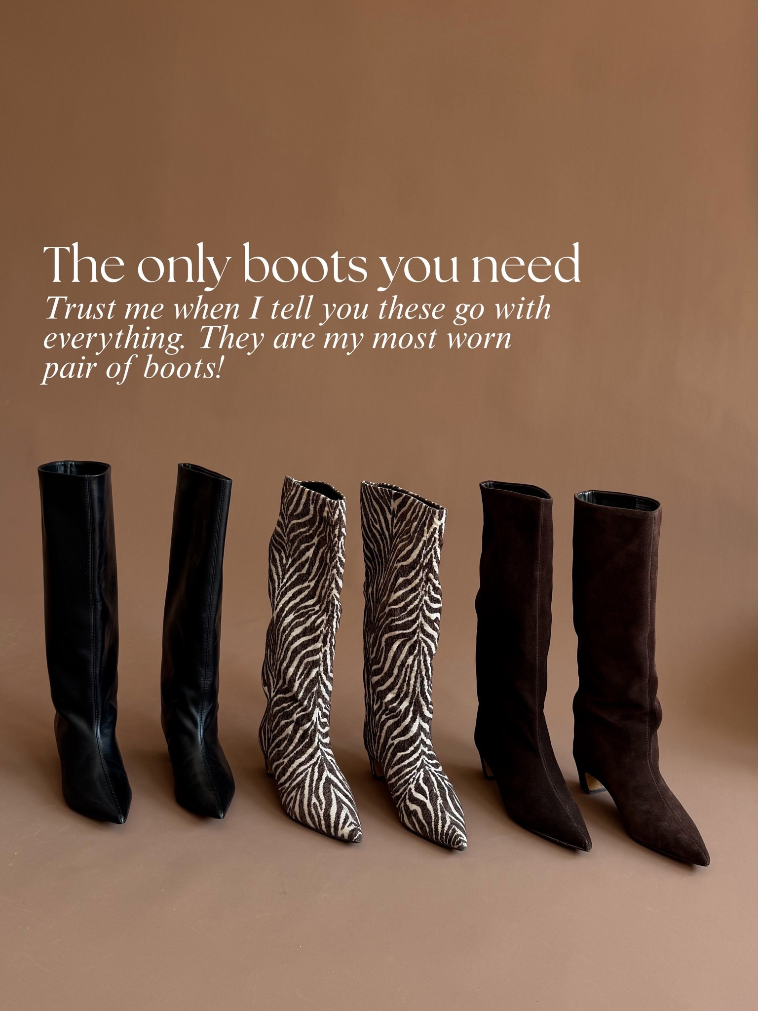 I have these boots in multiple colors, they’re THAT good.

#LTKdayinmylife #LTKootd #LTKmomlife