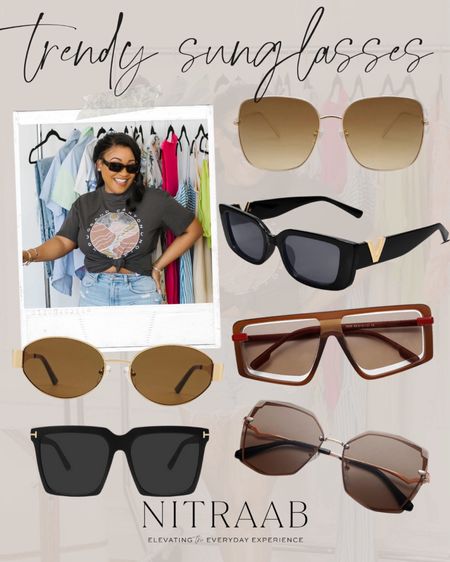 Amazon Trendy Sunglasses ✨

sunglasses amazon // sunglasses // amazon finds // amazon fashion finds // spring break outfits // spring style // amazon fashion // spring outfits

#LTKfindsunder100 #LTKstyletip #LTKfindsunder50