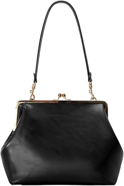 Slouchy Kiss Lock Crossbody Bags Women Crescent KissLock Cross Body Hobo Shoulder Purses Kiss Cla... | Amazon (US)