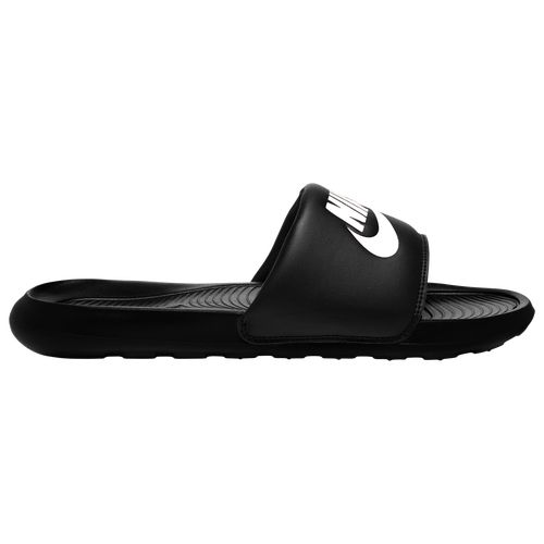 Nike Victori One Slide - Men's Shoes - Black / White / Black, Size 7.0 | Eastbay