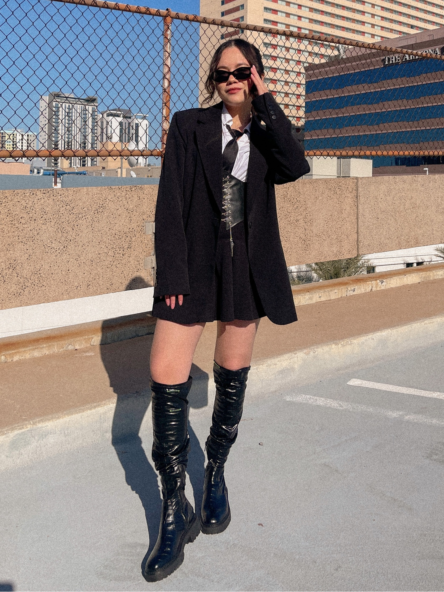 Preppy outfit idea 🖤