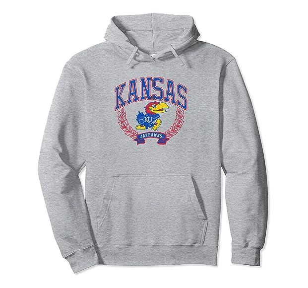 Kansas Jayhawks Victory Vintage Pullover Hoodie | Amazon (US)